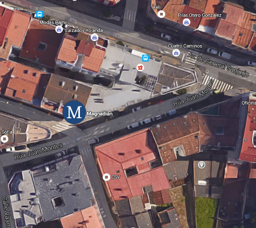Mapa Oficina Coruña